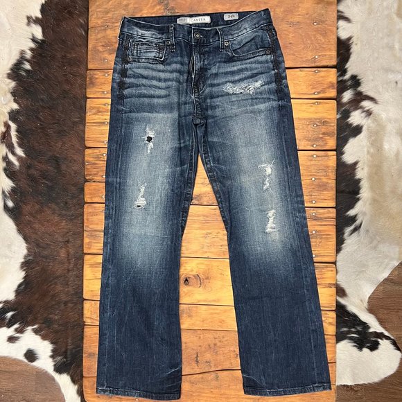 Bke Carter Bootcut Heavily Distressed 